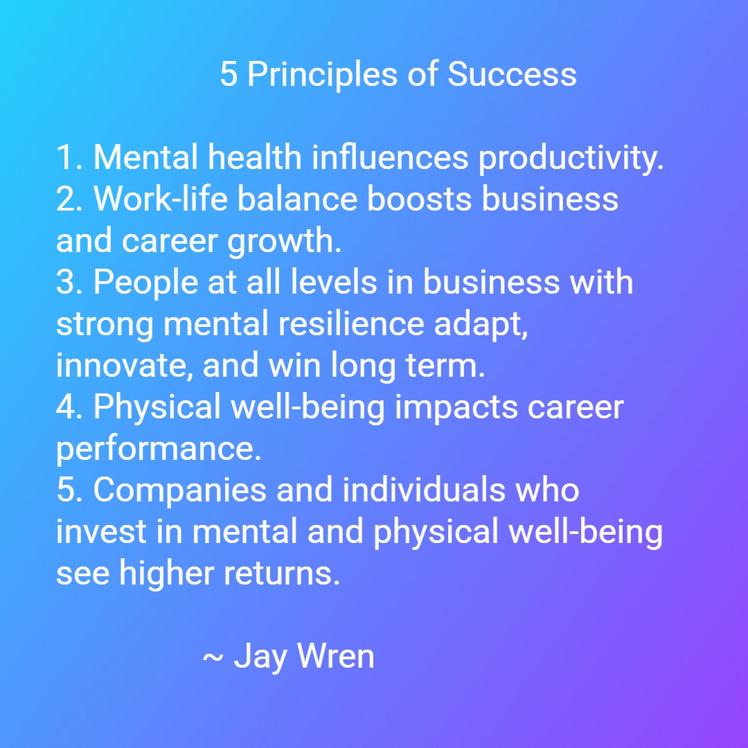 5 Principles of Success